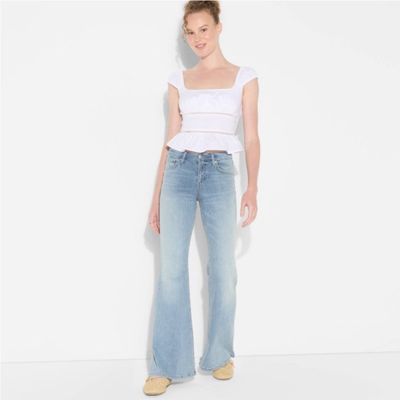 wild fable Denim - Wild Fable High Rise Flare 8